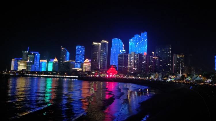 信号山-小麦岛-海鲜市场第三天:大学路-第二海水浴场-小青岛-台东步行