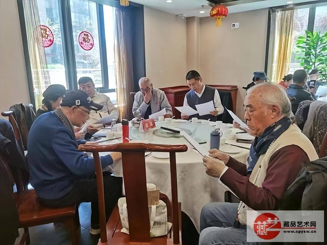 北京湖社画会会长关志英致答谢词苏万顺副