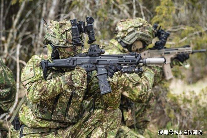 德国特种部队采用先进抑制技术的hk437冲锋枪_heckler_koch_武器