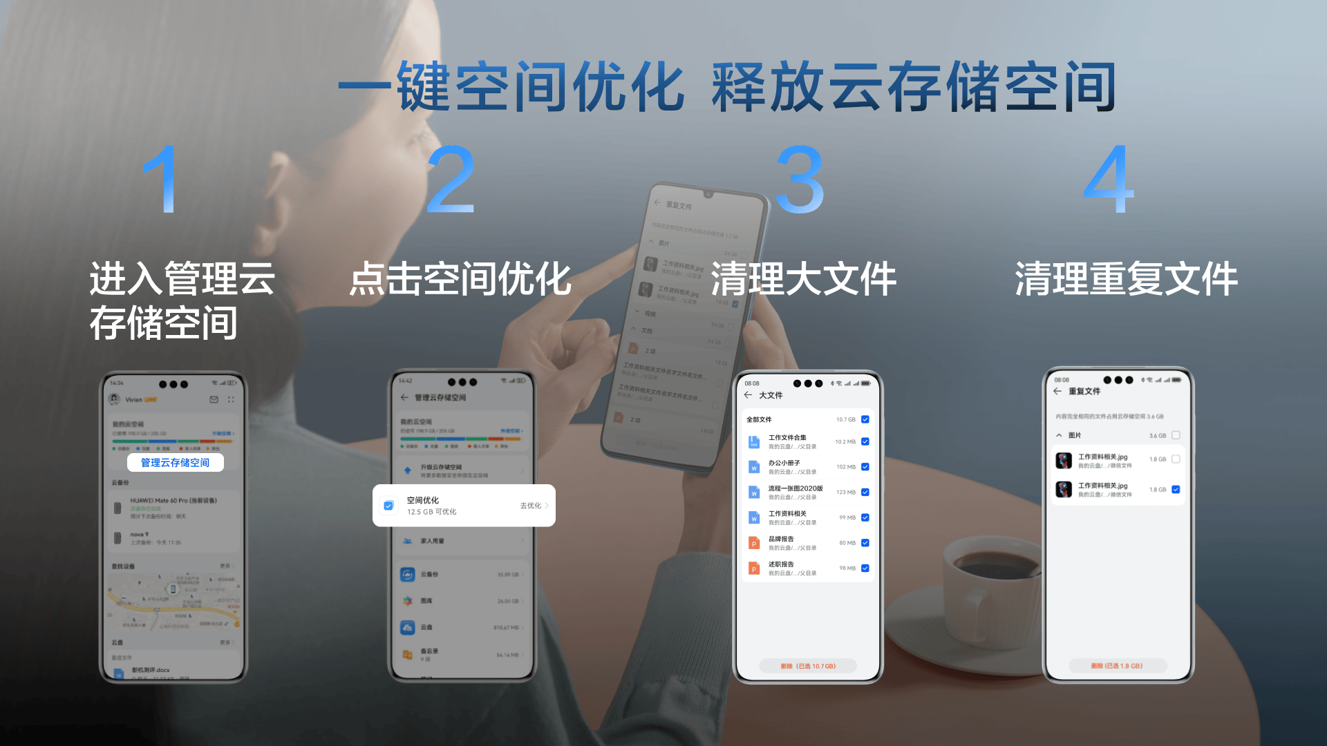 定期检查云空间使用情况,优化容量占用,可以更好地为