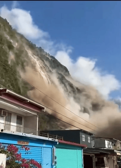 原创台湾地震使多处山体滑落破坏力为何这么大释放了多少能量