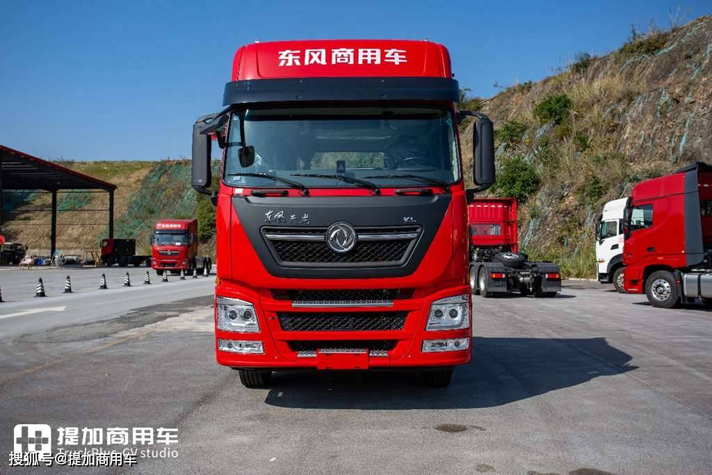 龙擎发动机助力,东风天龙kl升级改款车型实拍,外观内饰都改了_搜狐