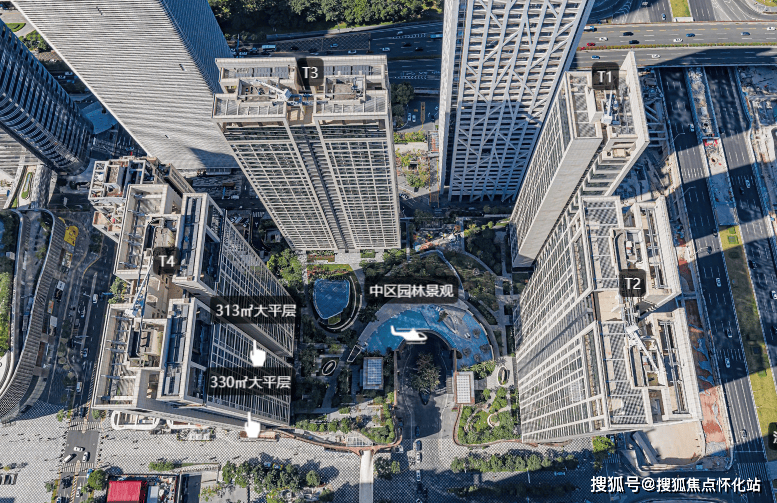 深圳中心天元售楼处发布