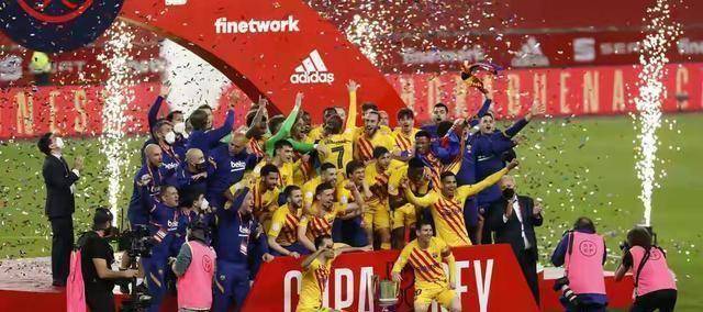 巴萨4比0大胜毕巴夺得国王杯新人老将都爆发本赛季最佳一战