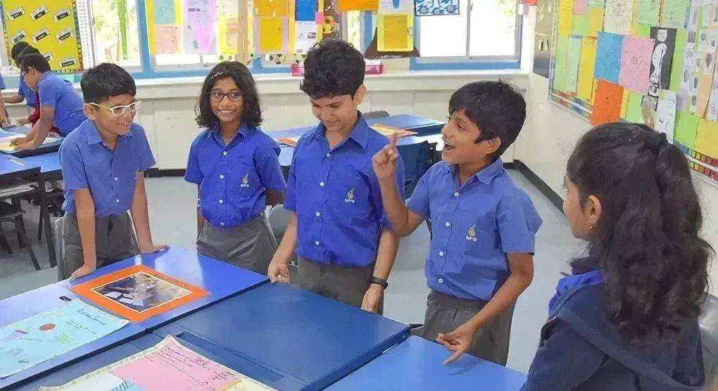 nps国际学校为3至5岁的儿童提供幼儿教育和蒙特梭利教学法相结合的