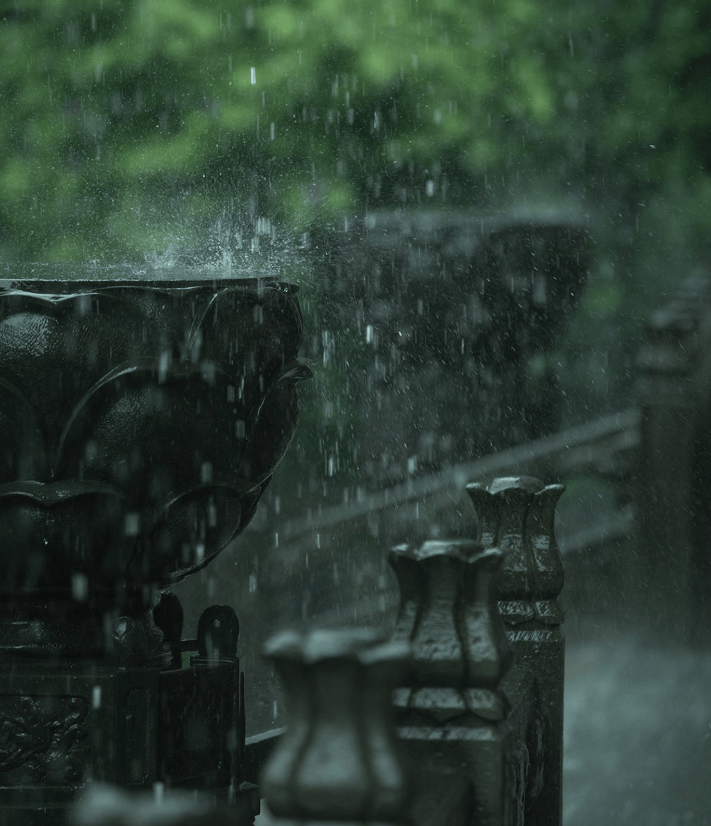 下雨天凄凉的图片图片