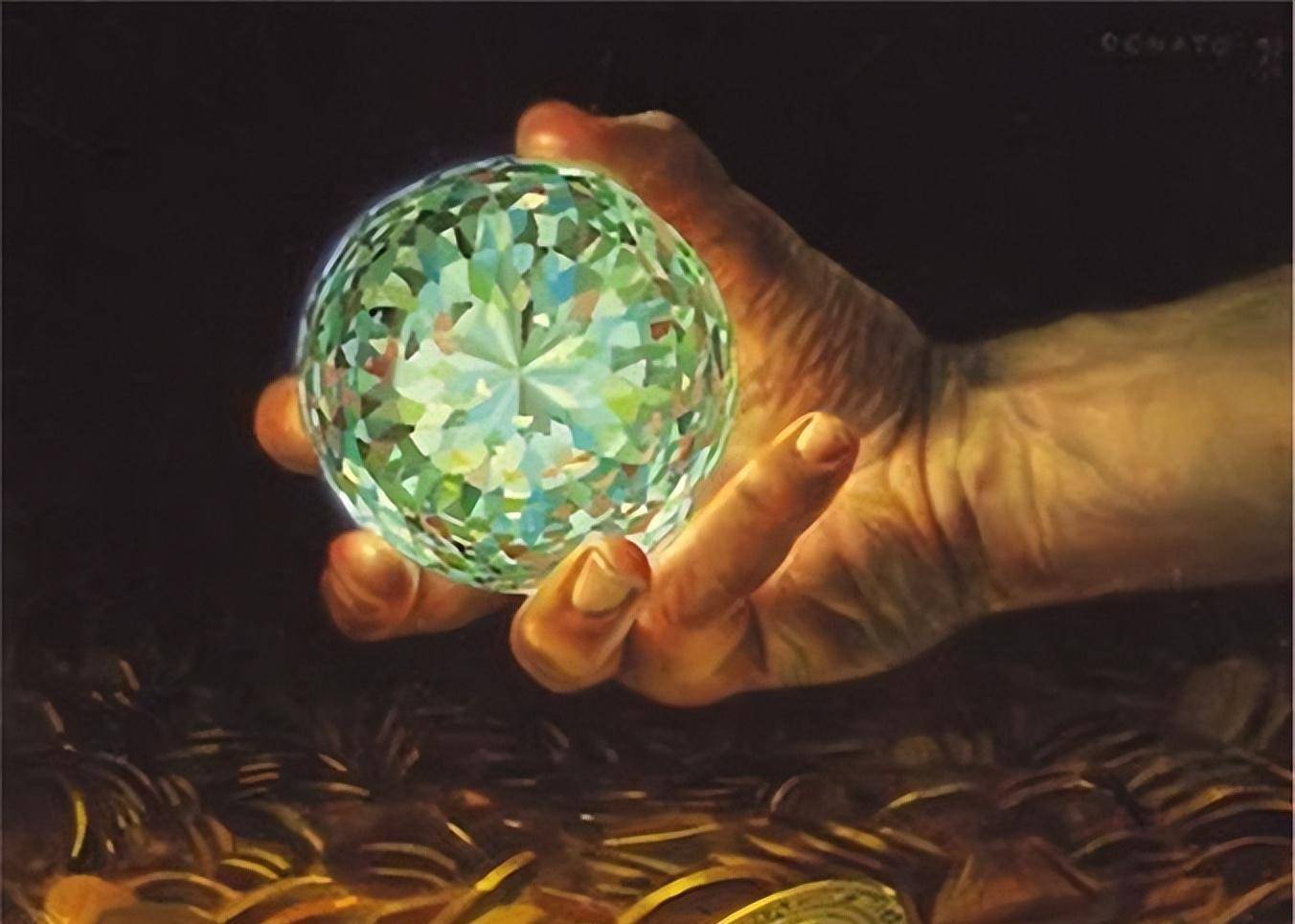 ",泰坦尼克号上传奇的"海洋之心",印度孔雀王朝的珍宝"光明之山"