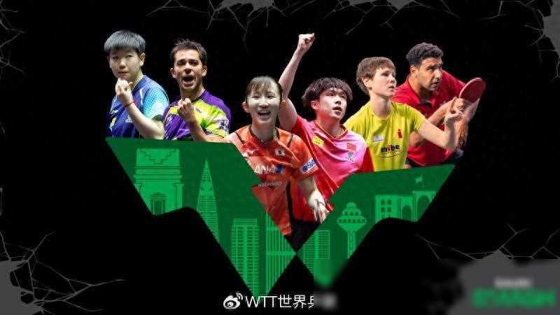 原创王楚钦孙颖莎领衔出战wtt沙特大满贯乒乓球赛事