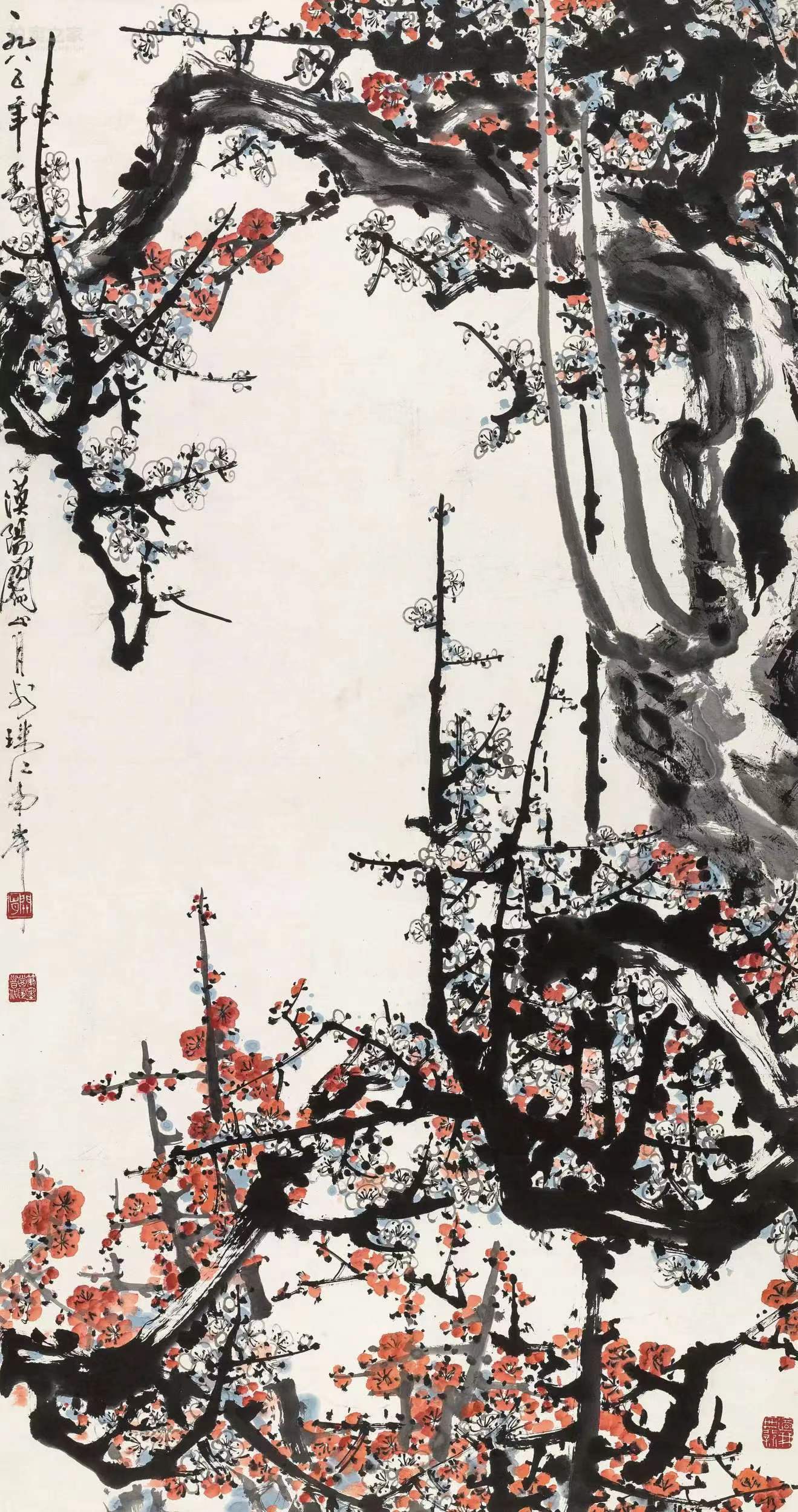 8万,现在拍105万港币落锤,怎么样?_关山月_时间_高价