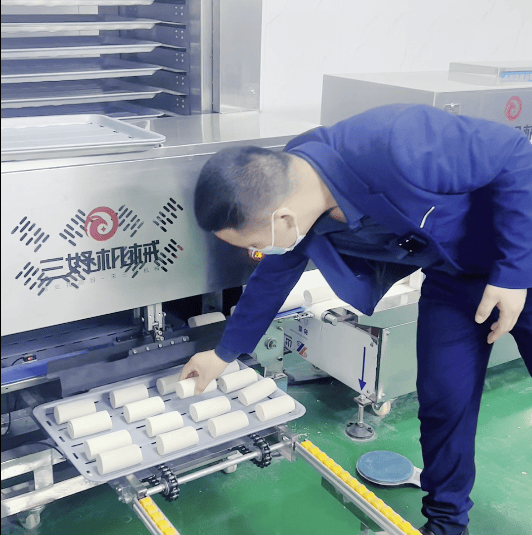 原创馒头机生产厂会用机器做千层馒头吗