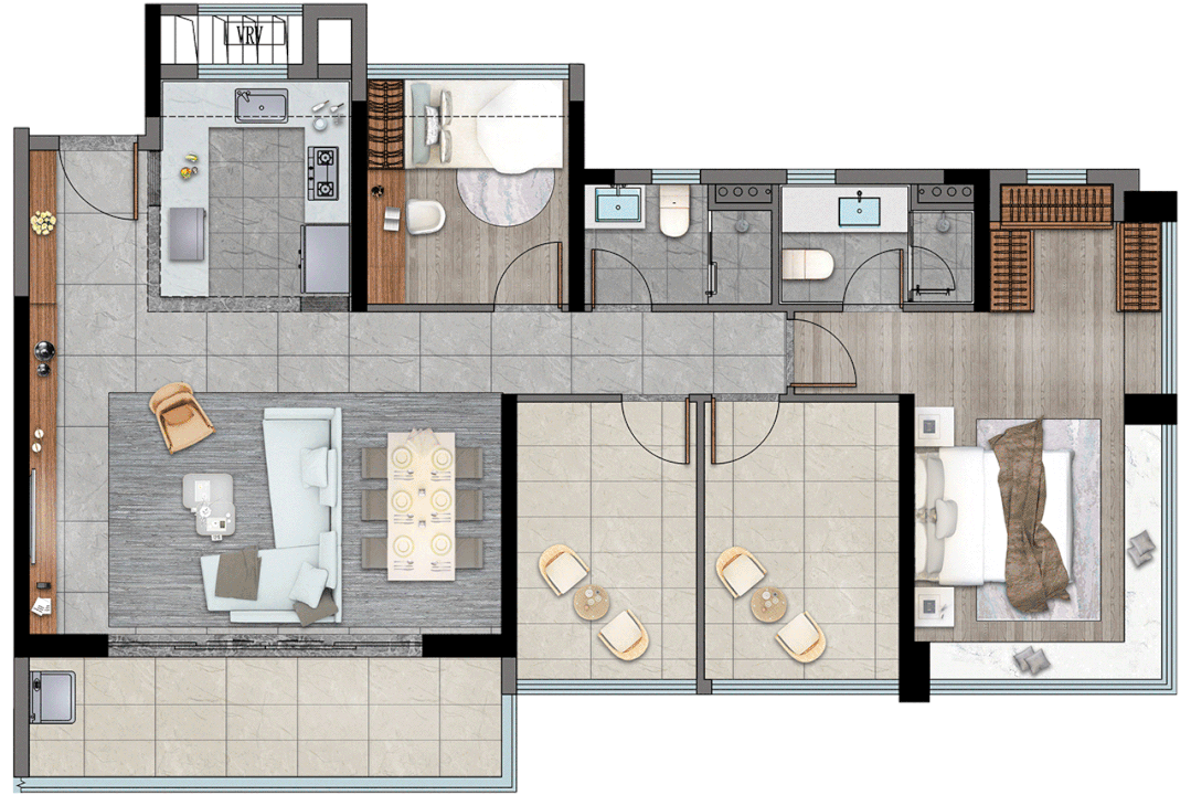 位置在广州桥南 · 番禺大道与市桥河交界处,楼盘规划占地面积66284﹐