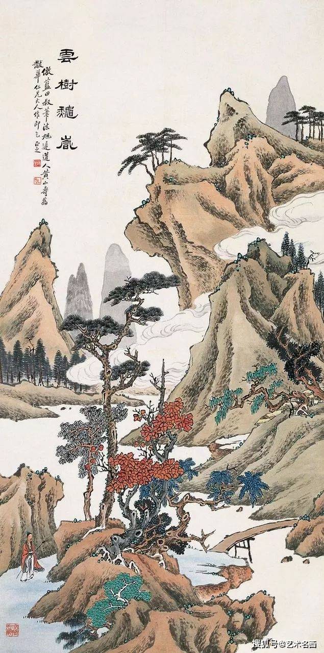 名画图片山水图片