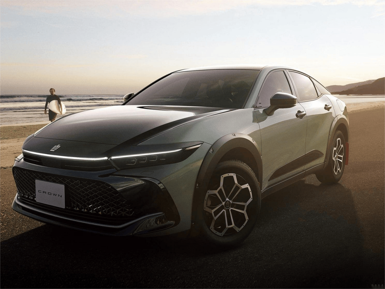 皇冠crossover landscape官图发布,气场不输大众cc_搜狐汽车_搜狐网