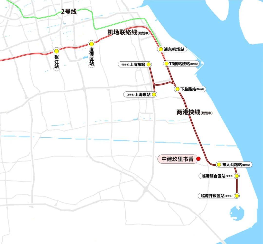 上海东站站点线路图图片