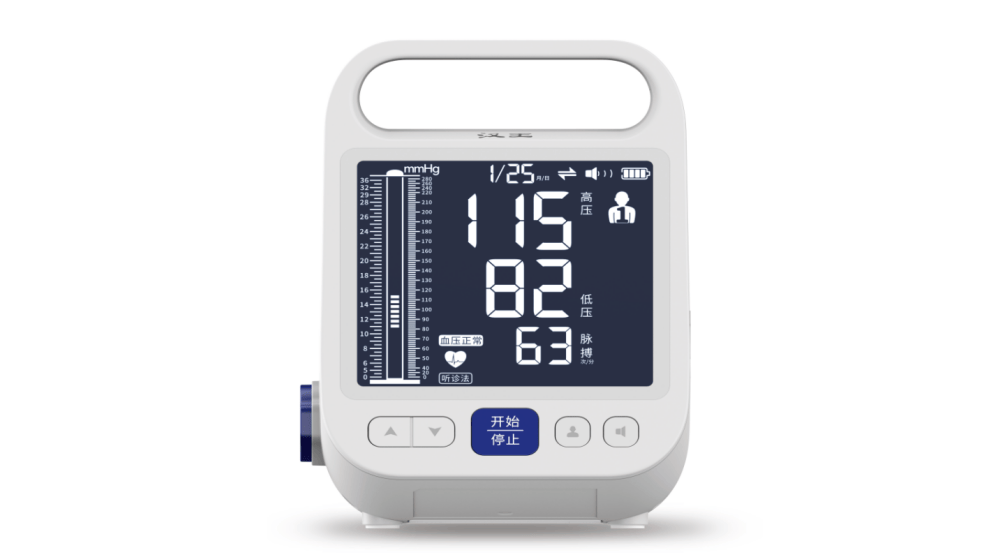 原创打破传统汉王科技柯氏音血压计定义新潮流