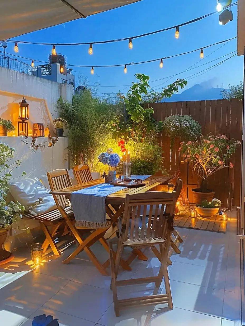 原创老公不听劝买了带露台的顶楼改造之后成了一道亮丽的风景线