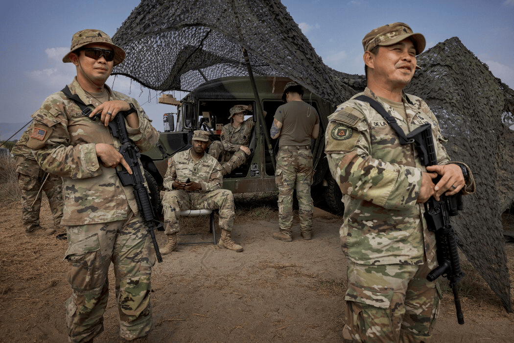 原创美军选好了主战场1700美军陆战队员登场冲我们来的