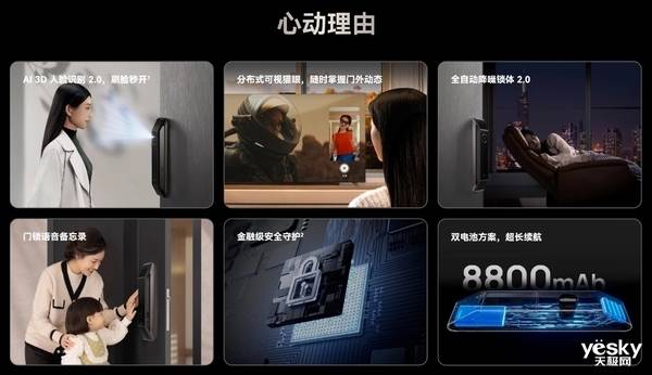 华为智慧屏与智能锁两连发网友对p70期待值拉满了