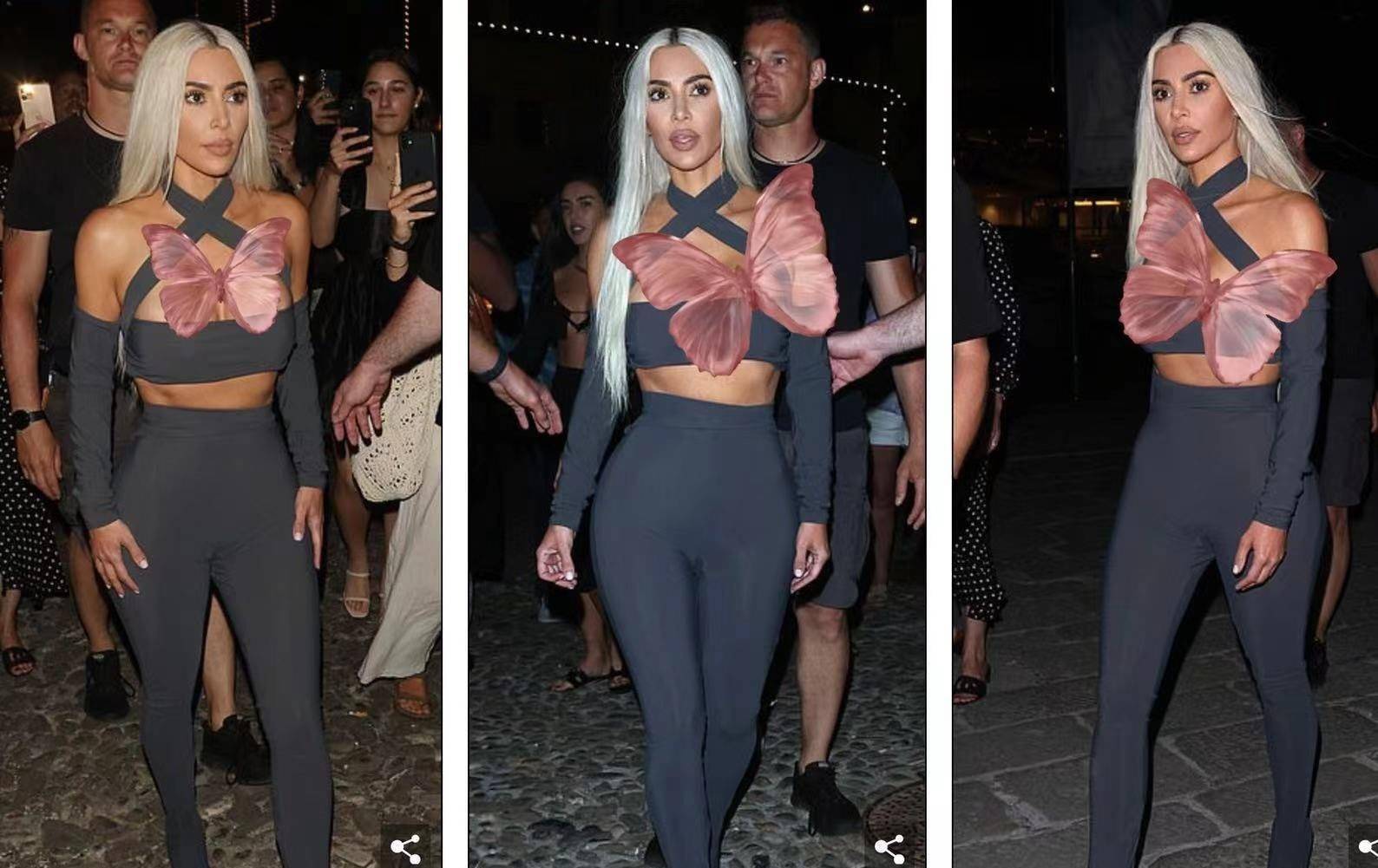 金卡戴珊现在的体重还不到三位数.