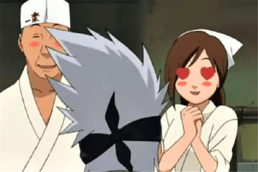 原创火影中很适合和卡卡西在一起的6人带土阿斯玛吃醋鸣人很羡慕