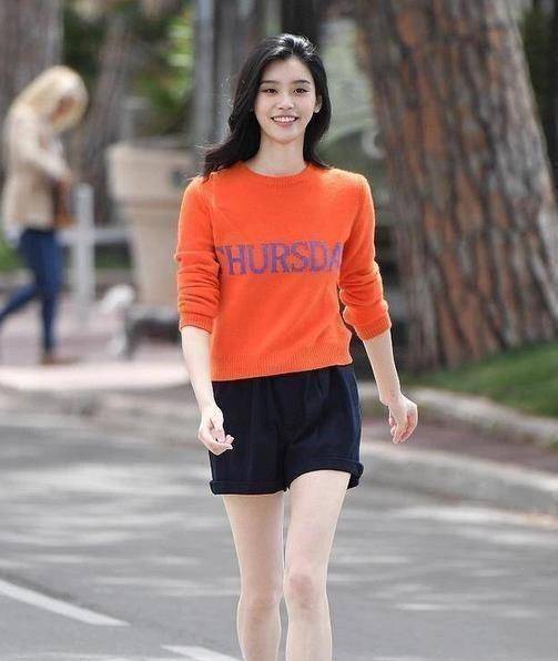 当168cm热巴撞上178cm奚梦瑶,终于见识到模特和明星的区别了_身高