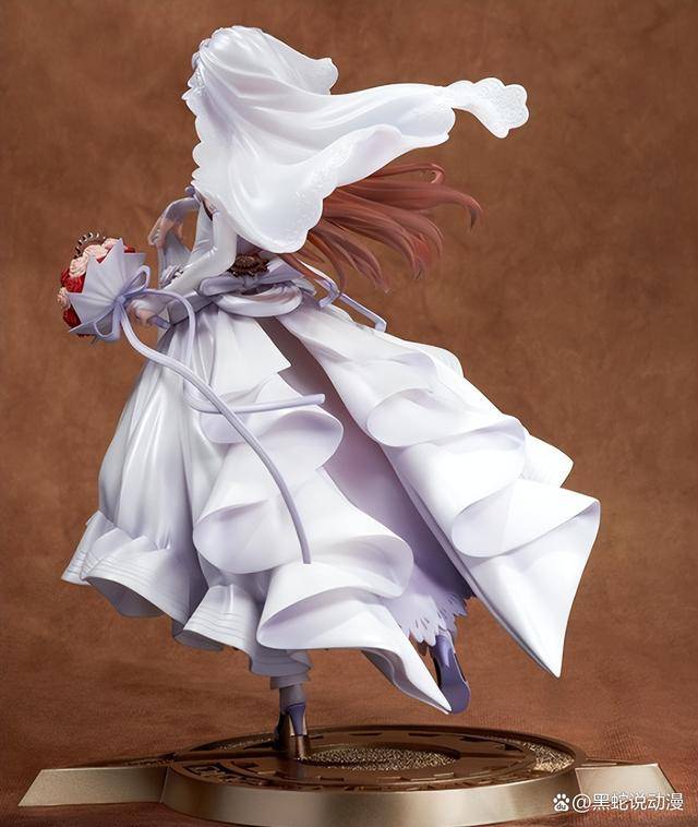 原创命运石之门牧濑红莉栖婚纱手办官图完美保留了巧克力味的嗨丝