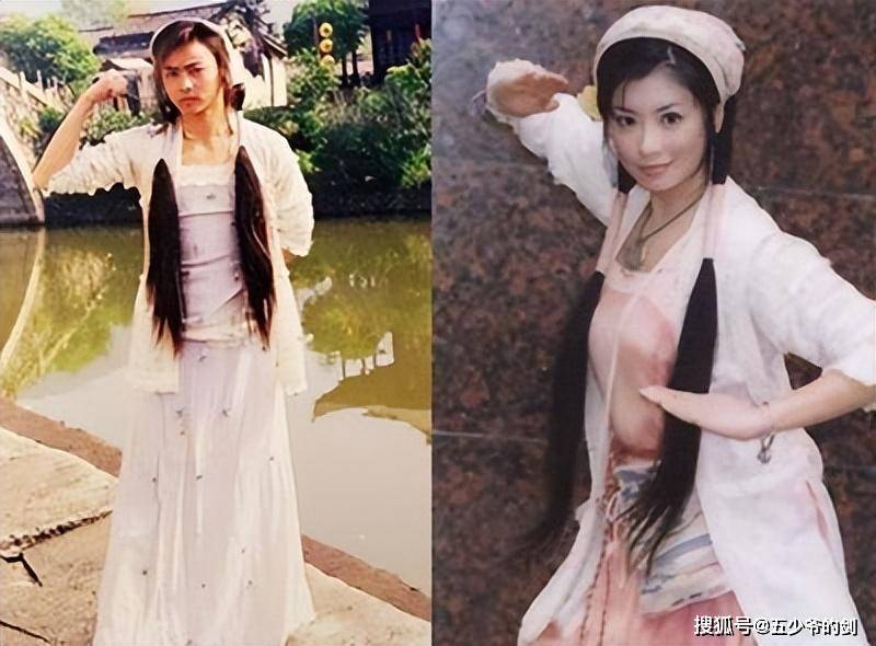 刘诗诗和替身的合影,俩人几乎一模一样,简直分不清她俩谁是谁了