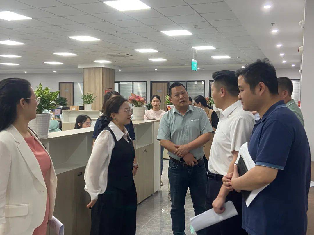 区政府办,区教育局领导一行莅临高盛西湖智谷调研_企业_员工_园区