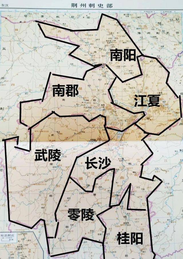 拜《三国演义》所赐,说到荆州时,大家脑海里一般都会闪现出"荆襄九郡"