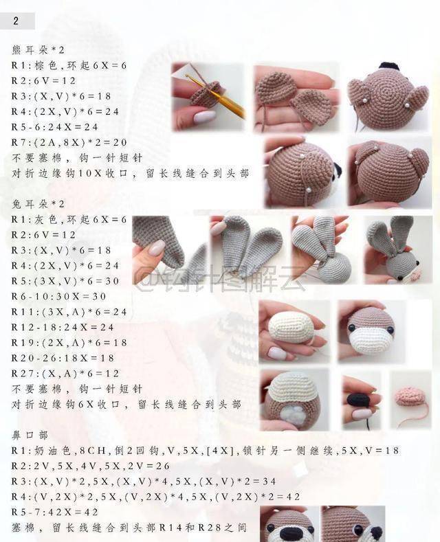 兔子耳朵比较大,因为不需要塞棉,对于能否直立是个挑战.