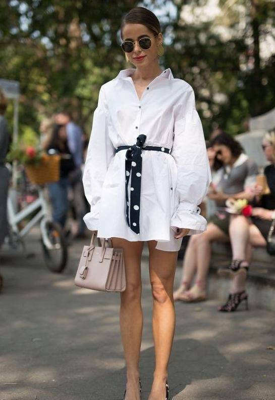 衬衫别再塞裤子里了,如今流行这3种穿法,照着穿准没错_衬衣_腰带_衣角