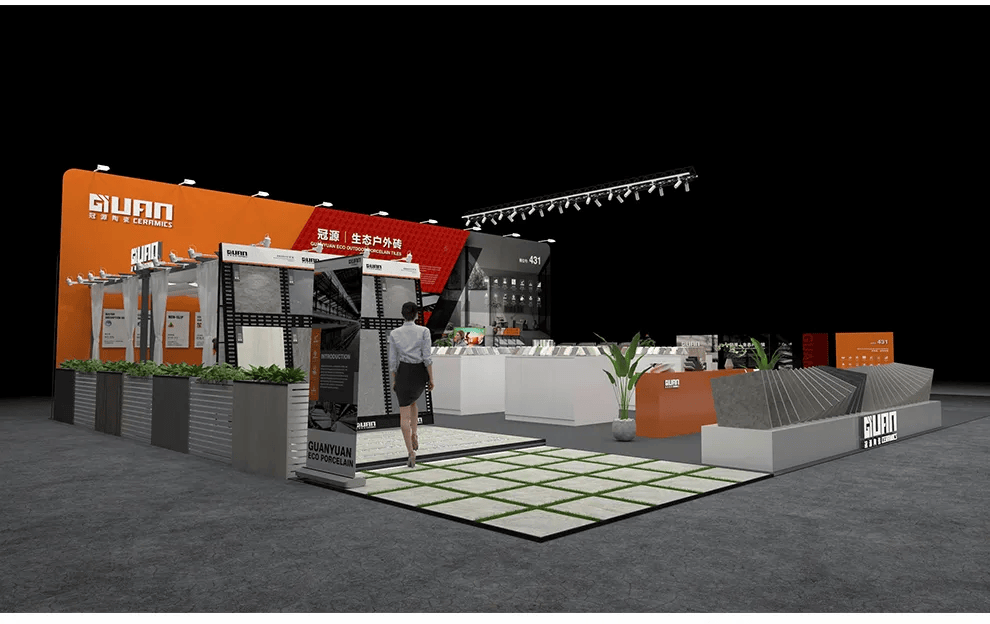 冠源陶瓷2024潭州展展位亮点抢先看,值得期待!_产品_设计_空间