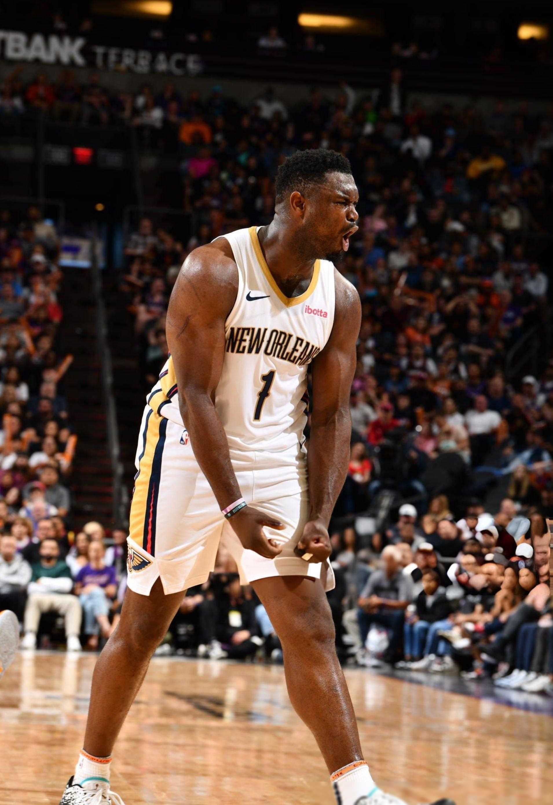 nba常规赛太阳负于鹈鹕锡安斩获29分三巨头空砍81分