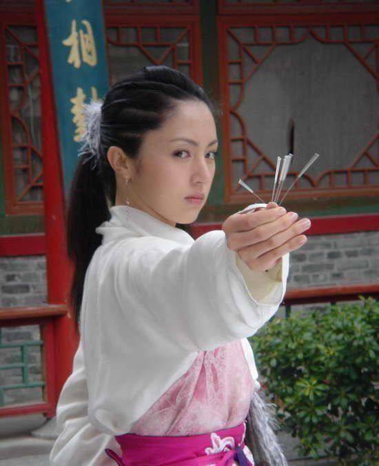 原创董璇三国机密貂蝉一段舞雪花女神龙上官燕和素问回来了