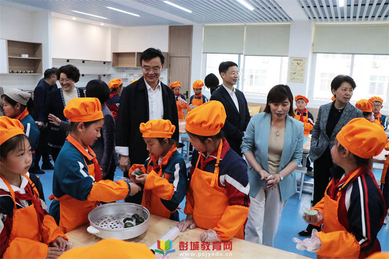 中华优秀文化传习所现场调研徐州市玉潭实验学校