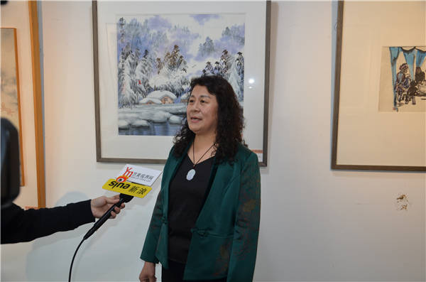 第七届"春之韵·中国女画家精品展"在国中美术馆成功开幕_北京市_艺术