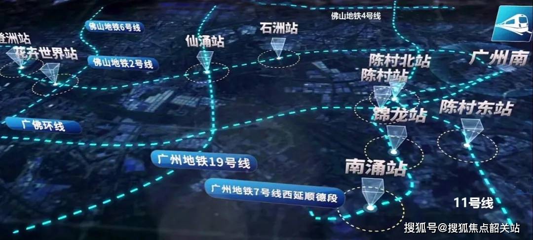 约500米可到佛山横向主干道,八车道的佛陈路,约10-20公里可到三山新城