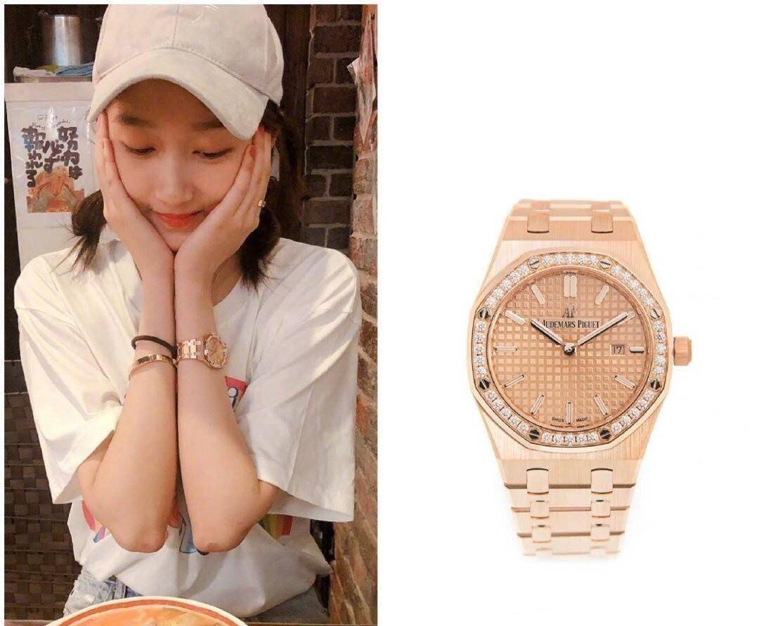 关晓彤晒鹿晗视角照肤白貌美戴37万表太壕气被男友宠爱好甜蜜