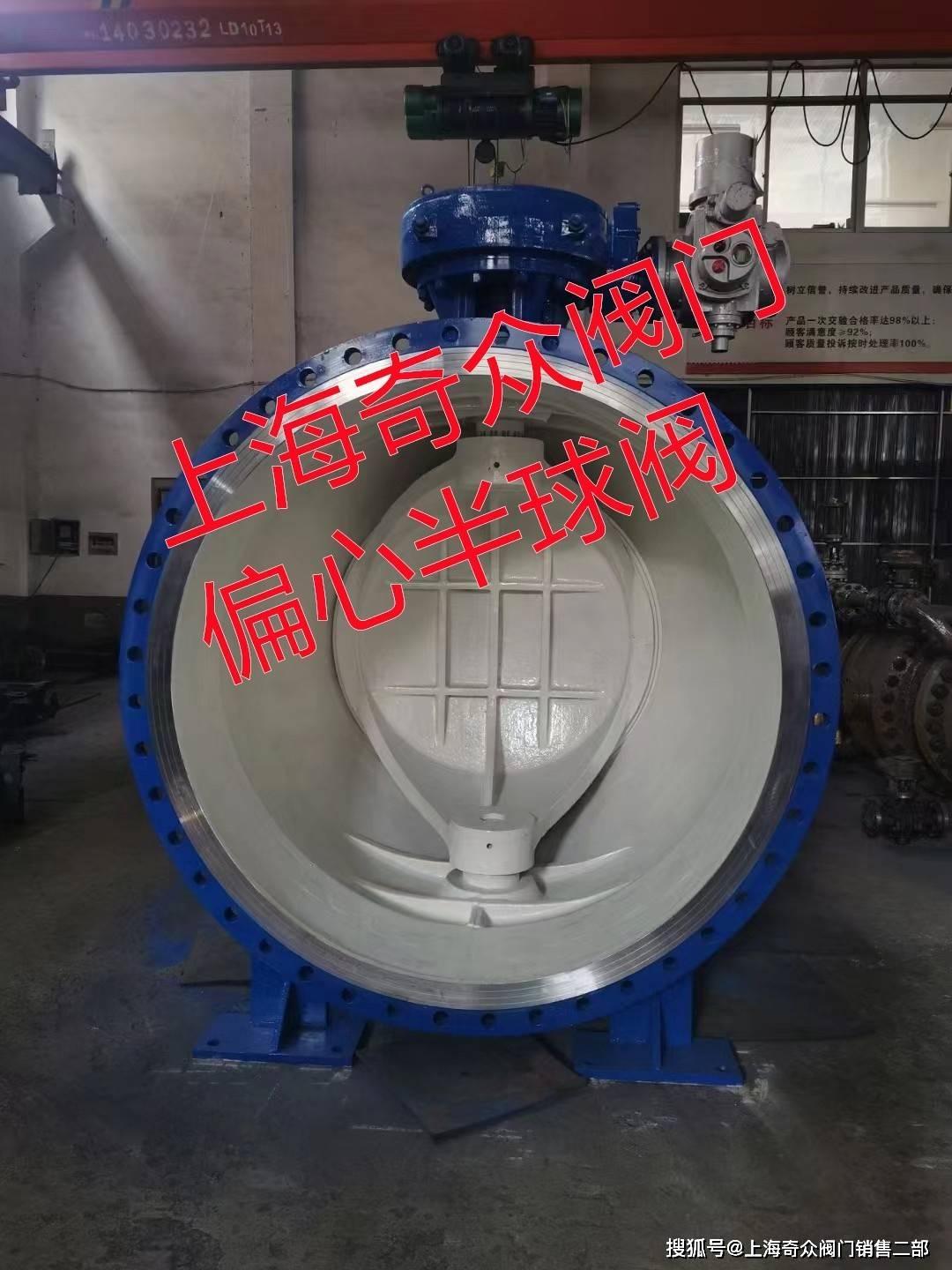 大口径上装式偏心半球阀品牌奇众阀门