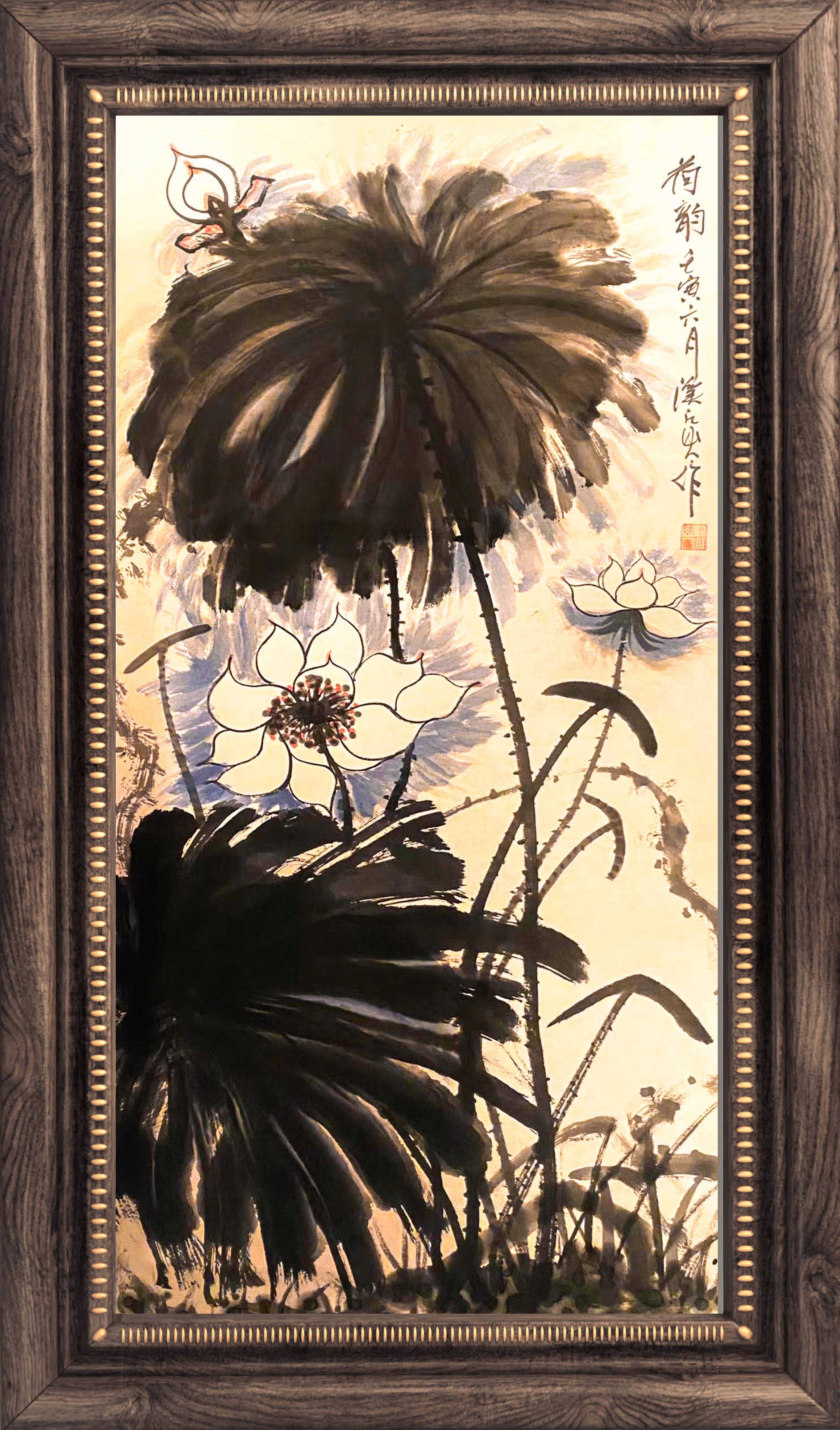 绮丽花鸟 现代山水—当代画坛著名国画家朱祖国艺术人生_先生_作品_创