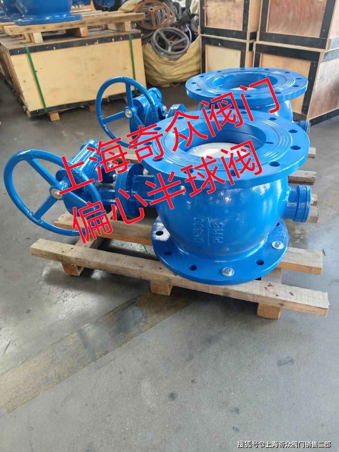 大口径上装式偏心半球阀品牌奇众阀门