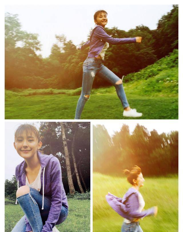 原创34岁热依扎首晒女儿当妈后穿衣不再奔放女儿皮肤白美太像妈