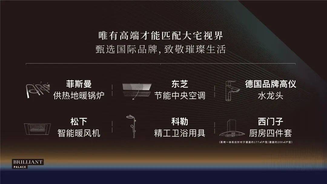 东芝节能中央空调,高仪水龙头,松下智能暖风机,科勒卫浴用具,西门子