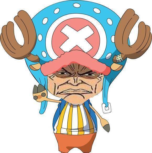 3,赤犬版乔巴万能的巴基,在海贼王中他就是神一样的人物,遇到谁都无所