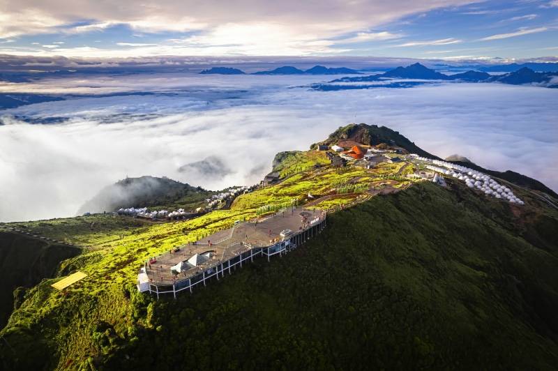 牛背山景区以崭新的徒步攀登线路亮相,"青云道"揭开神秘面纱