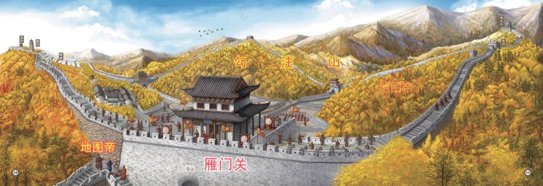 从独石口入关,兵临宣府城下,又杀到朔州,应州,大同