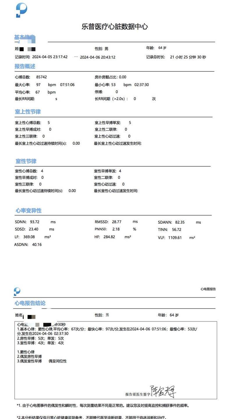关爱家人,就选乐普心安宝24小时动态心电记录仪守护健康!