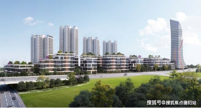 视高滨江睿城!现房合院!有天有地!有花园!怎能不爱!总价只需60万