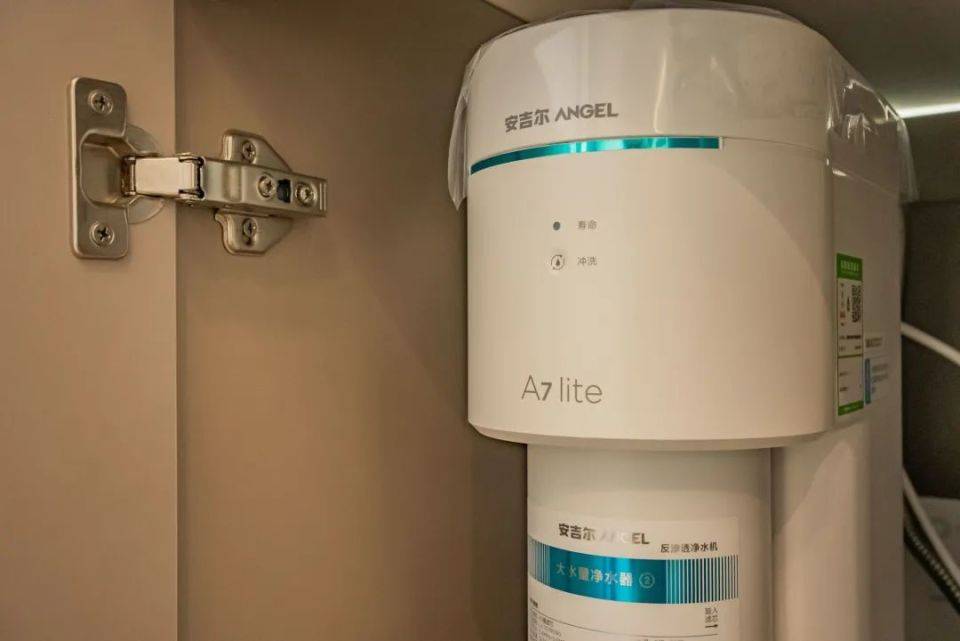 比如水源,在经过前置过滤 安吉尔净水器的双重净水系统后,可直接形成