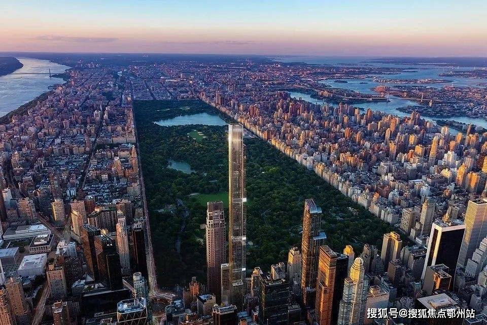 总售价高达40亿美元,在此可俯瞰整个纽约,中央公园,帝国大厦一览无遗